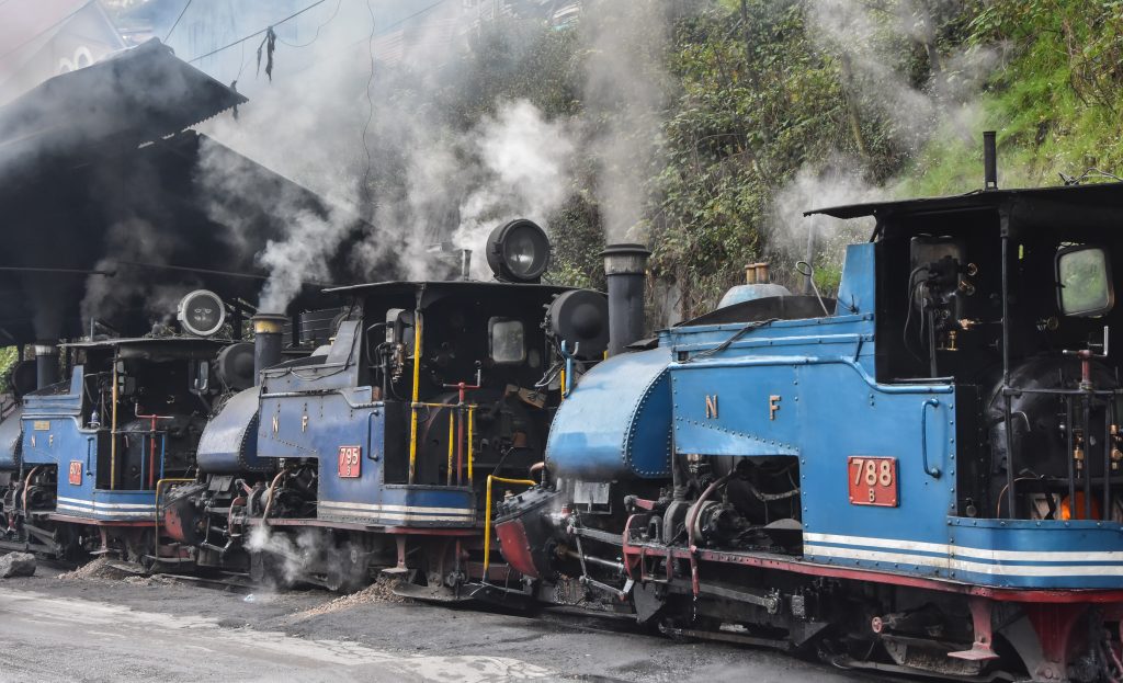The Darjeeling Himalayan Railway toy train
