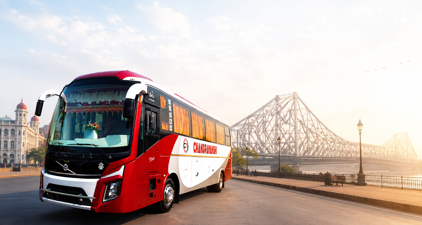 Chandrawanshi coach at Howrah Bridge