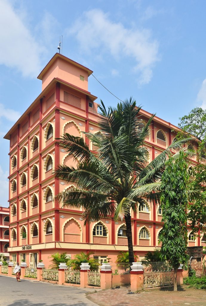 ISKCON temple building at Mayapur, Nadia district
